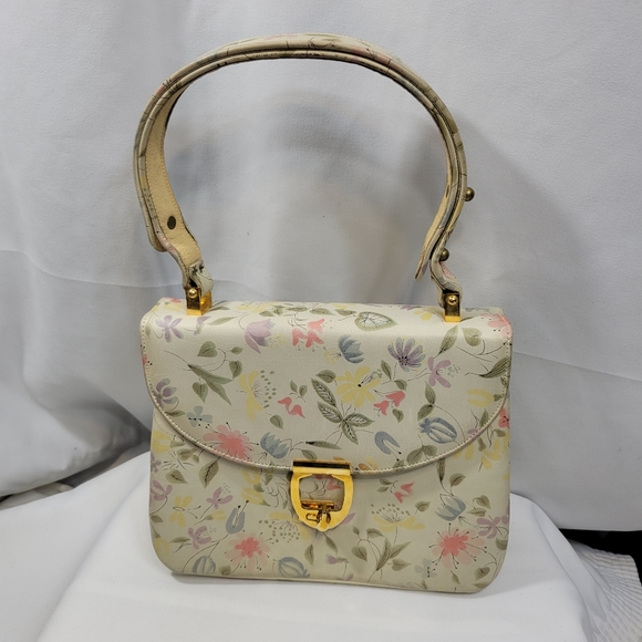 bags by Varon Handbags - Vintage bags by Varon Cream & Floral Bag